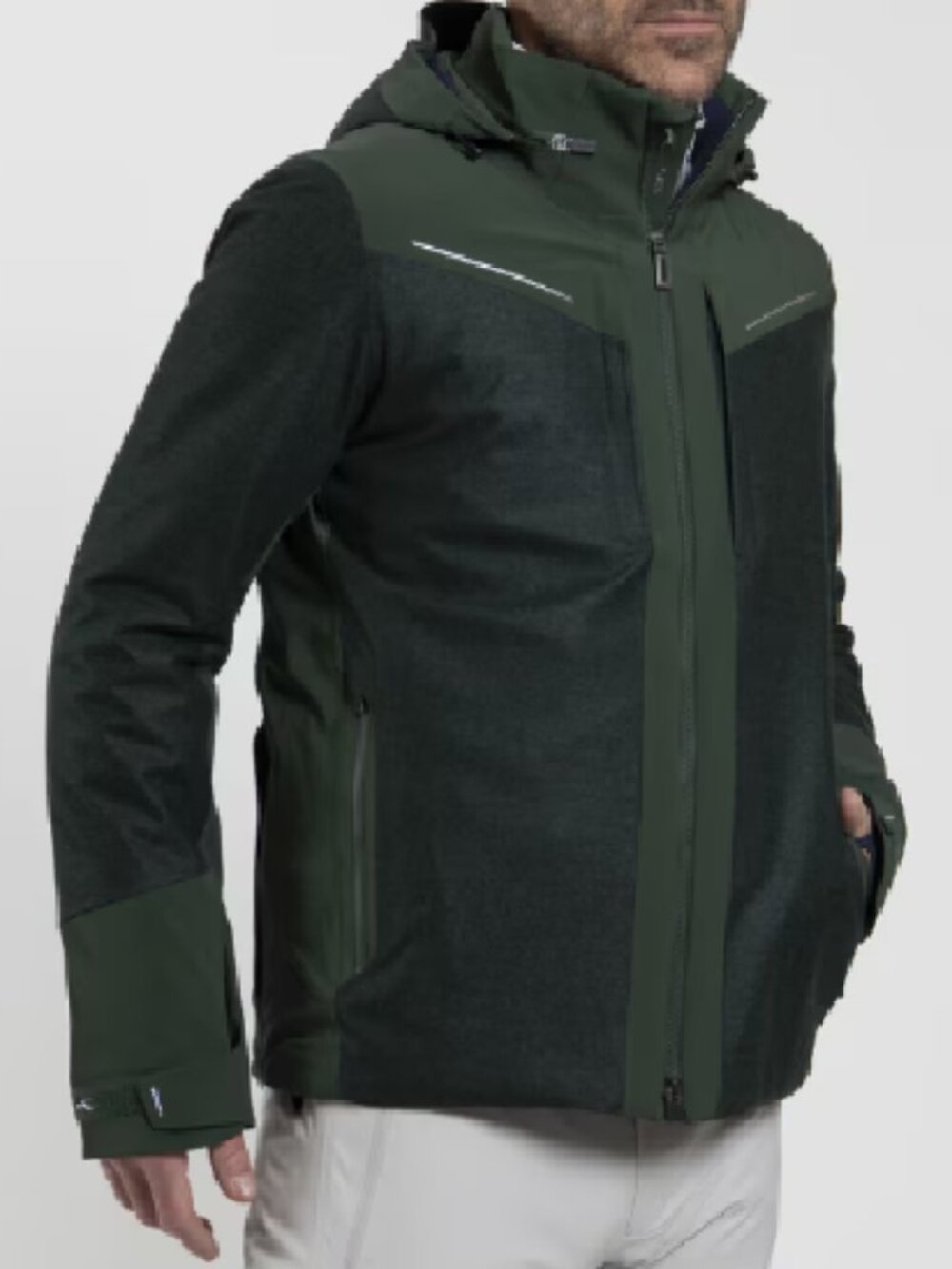 $2,000! NWT Men's KJUS Frostline Ski Jacket Wool Cashmere Loro Piana - Small